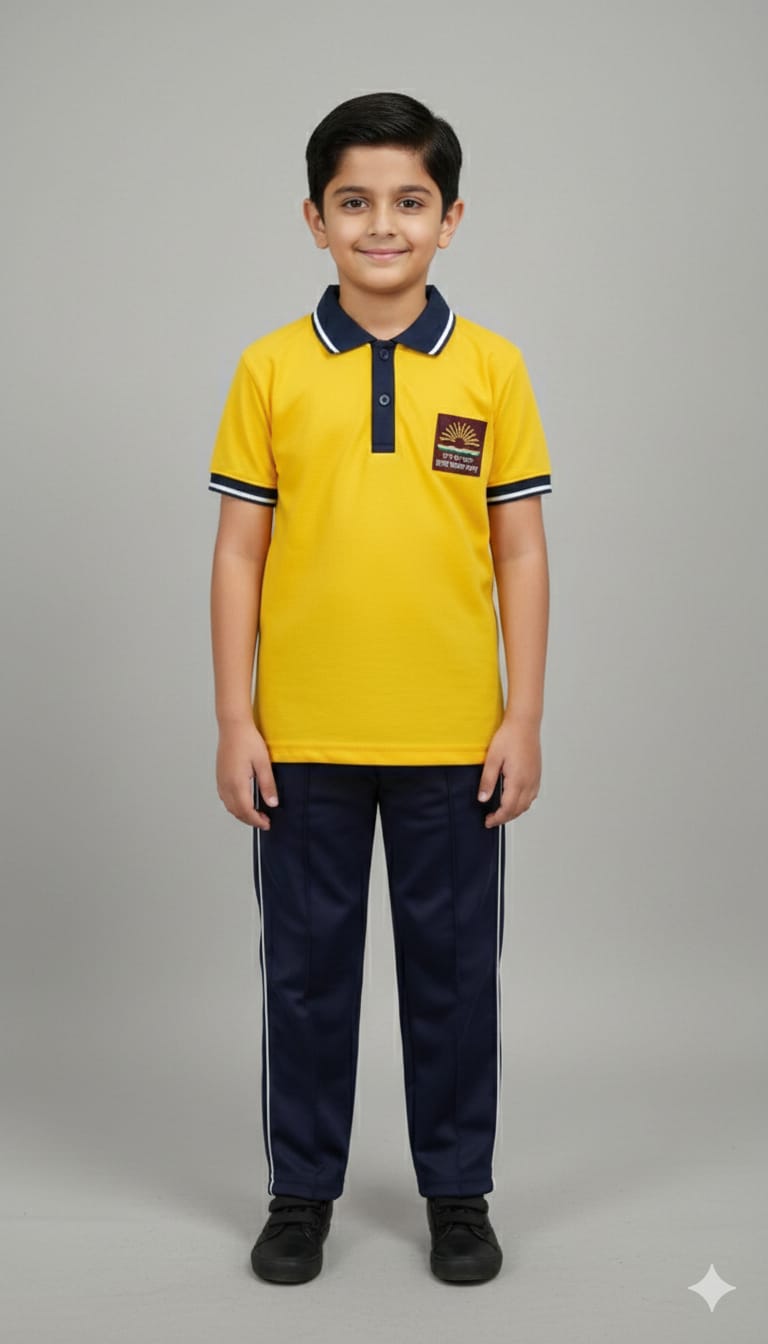 Kendriy Vidhyalay Rewa tshirt/lower