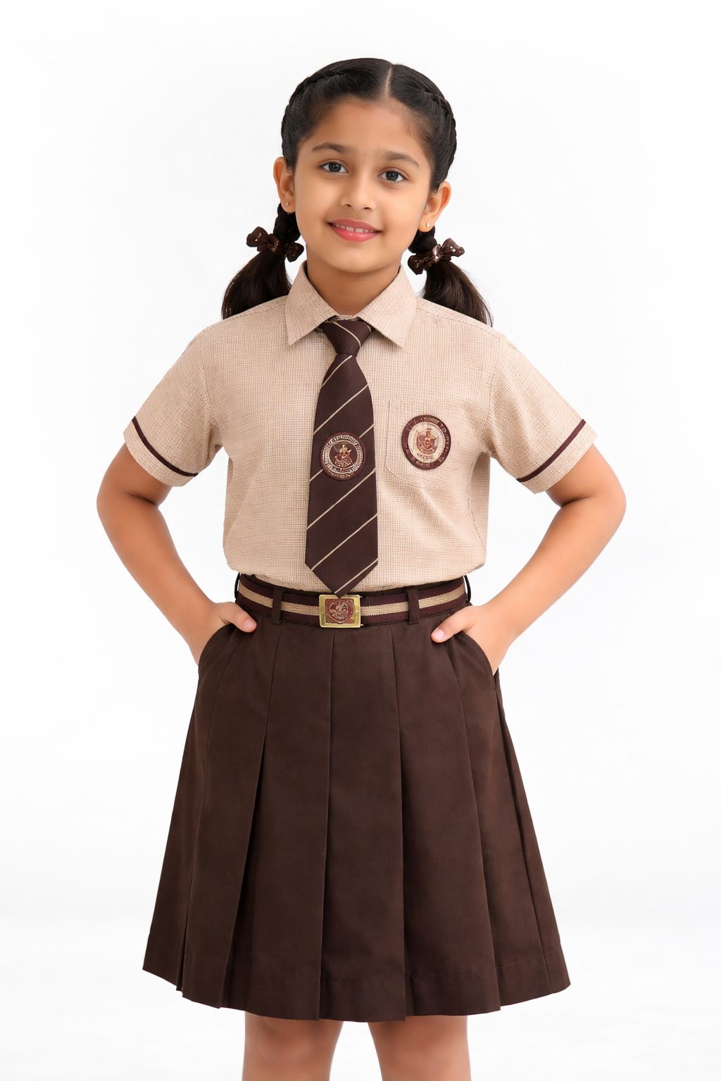 Sainik Shishu Niketan School Girls Uniform